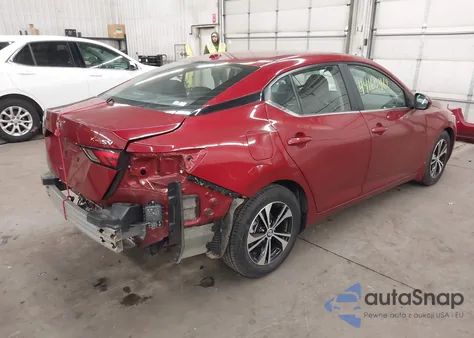 2020 Nissan Sentra Sv Xtronic Cvt из США, поврежденный, VIN 3N1AB8CV9LY222926